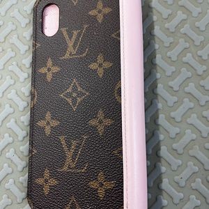 Louis Vuitton iPhone case for an iPhone 10 Max.
